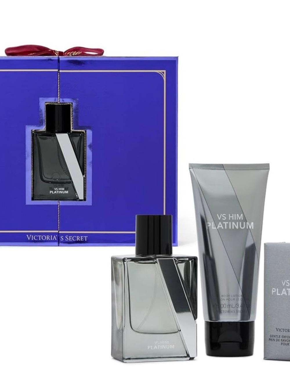 Victoria's Secret Platinum 3 Piece Luxe Gift Set